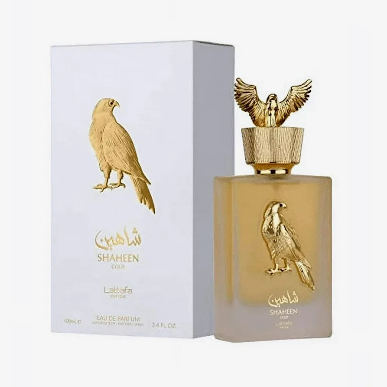 SHAHEEN GOLD UNISEX EDP - 100MI (3.40z) By Lattafa Pride