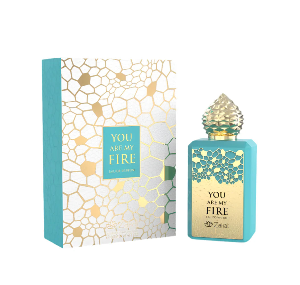 YOU ARE MY FIRE UNISEX - EDP 100ML (3.4oz) BY ZAKAT