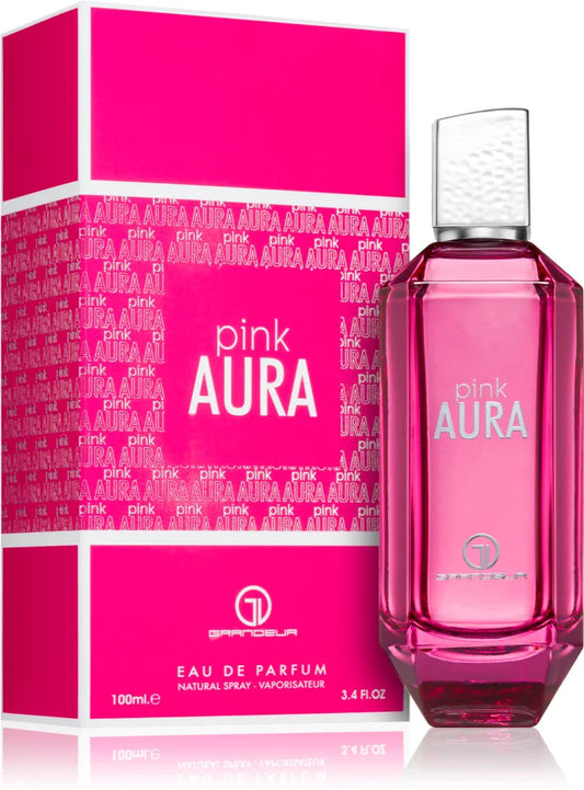 PINK AURA WOMEN EDP - 100 ML (3.4oz) BY GRANDEUR