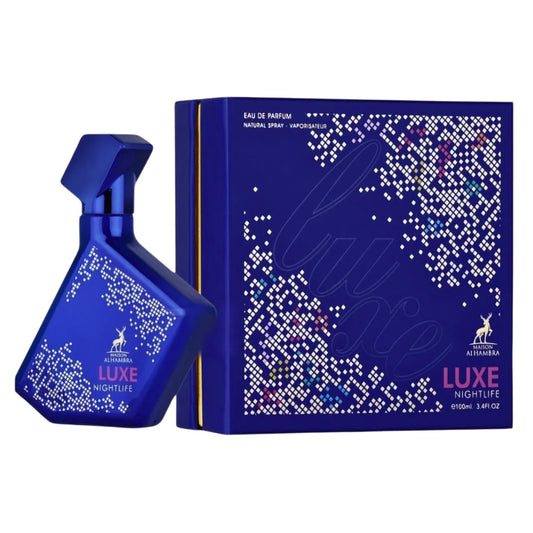 LUXE NIGHTLIFE UNISEX EDP - 100ML (3.4oz) BY MAISON ALHAMBRA
