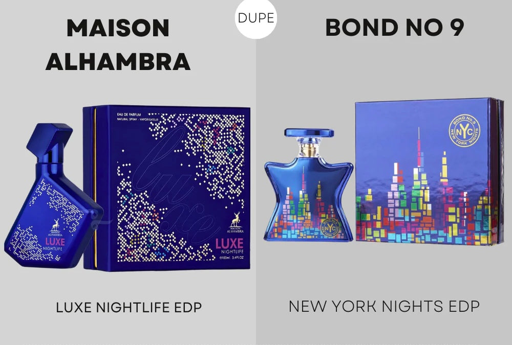 LUXE NIGHTLIFE UNISEX EDP - 100ML (3.4oz) BY MAISON ALHAMBRA