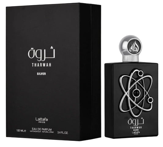 THARWAH SILVER MEN EDP - 100MI (3.40z) By Lattafa