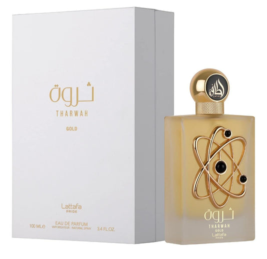 THARWAH GOLD Women EDP - 100MI (3.40z) By Lattafa pride